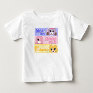 T-shirt Pour Bébé Cute Animal Frienz : Parfait pour les enfants