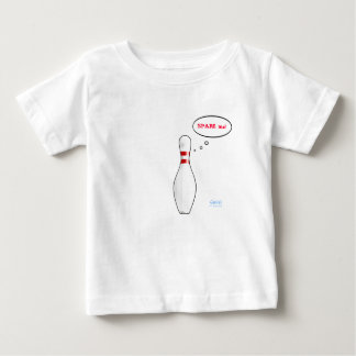 T-shirt Pour Bébé Cute Baby Bowler Spare Me Bowling Team Mascot