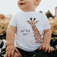 Cute Baby Giraffe Personnalisée