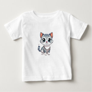 T-shirt Pour Bébé Cute Cats & Kittens - Adorable Feline Companions