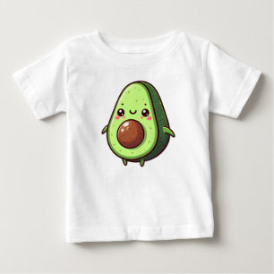 T-shirt Pour Bébé Cute Chibi Avocado