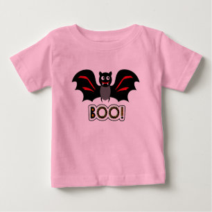 T-shirt Pour Bébé Cute Custom Vampire Bat Boo Halloween tout-petit