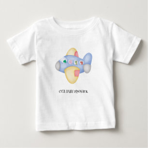 T-shirt Pour Bébé Cute dinosaure avion Parti étudiant anniversaire d