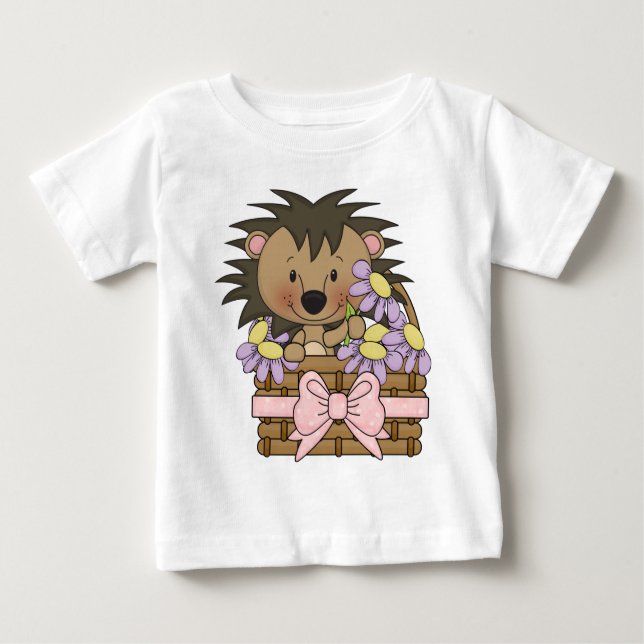 T-shirt pour bébé Cute Hedge Hog (Devant)