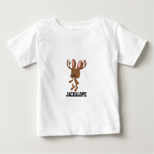 T-shirt Pour Bébé Cute Jackalope Cartoon