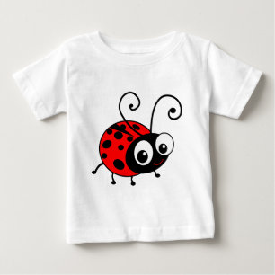 T-shirt Pour Bébé Cute Ladybug