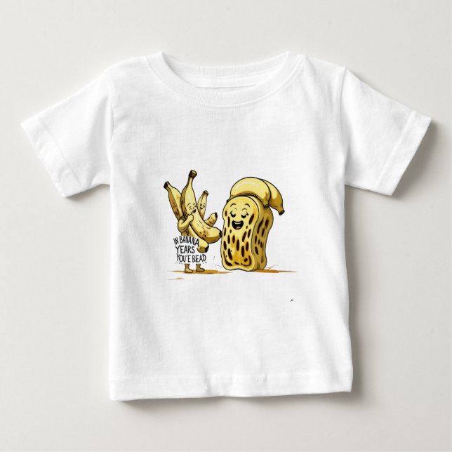 T-shirt Pour Bébé Cute nourriture Pun Tee (Devant)