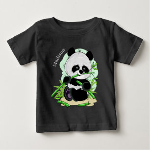 T-shirt Pour Bébé Cute Panda