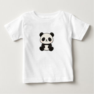 T-shirt Pour Bébé Cute Panda Baby