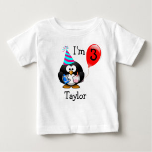 T-shirt Pour Bébé Cute personnalisée Funny 3ème anniversaire de fête