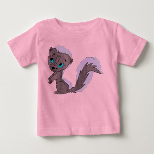 T-shirt Pour Bébé Cute_skunk (Devant)