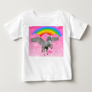 T-shirt Pour Bébé Cute Unicorn.