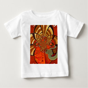 T-shirt Pour Bébé Cute unique Giraffe Animal Hakuna Matata Design