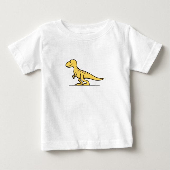 T-shirt Pour Bébé CuteForKids - Tyrannosaurus Rex (Devant)