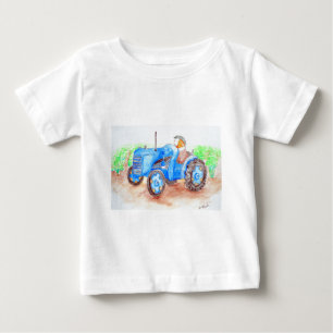 T-shirt Pour Bébé Cutie la peinture de cobaye d'agriculteur