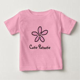 T-shirt Pour Bébé Cutie Patootie