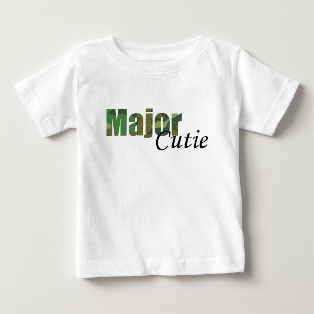 T-shirt Pour Bébé Cutie principal (Devant)