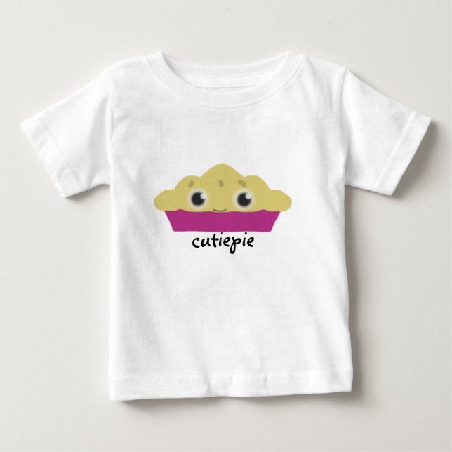 T-shirt Pour Bébé Cutiepie - Conception sympa pour les petits (Devant)