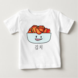 T-shirt Pour Bébé Cuvette heureuse de Kimchi Kimchee - conceptions