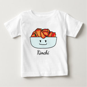 T-shirt Pour Bébé Cuvette heureuse de Kimchi Kimchee - conceptions
