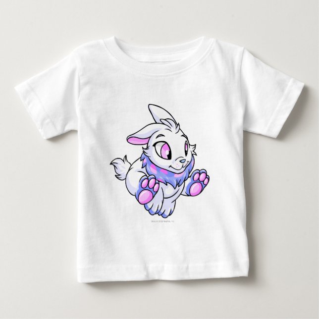 T-shirt Pour Bébé Cybunny bleu (Devant)