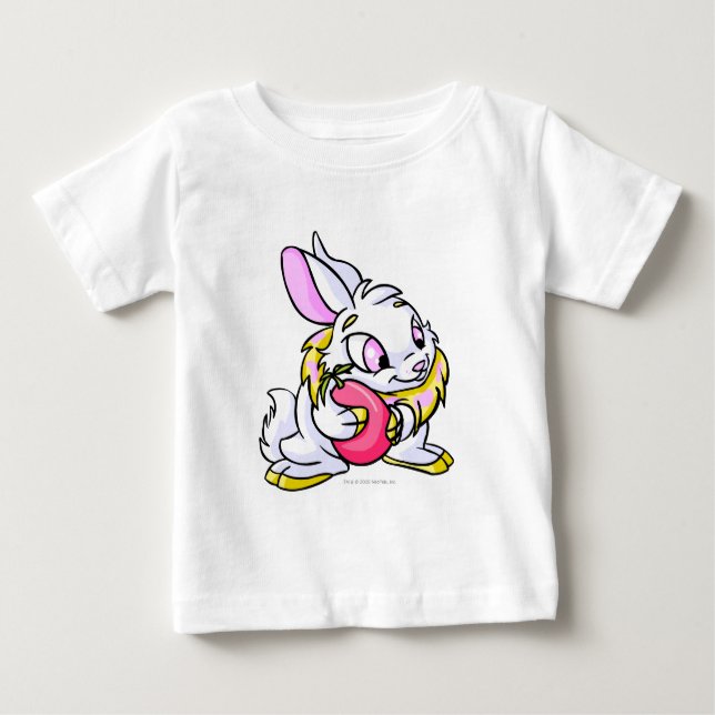 T-shirt Pour Bébé Cybunny jaune étreinte Negg (Devant)