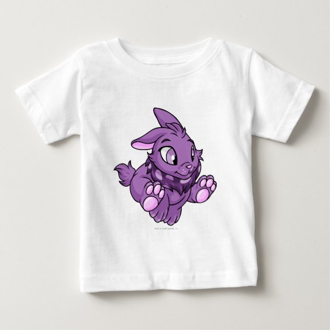T-shirt Pour Bébé Cybunny pourpre (Devant)
