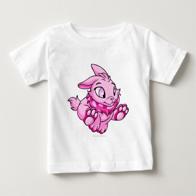 T-shirt Pour Bébé Cybunny rose (Devant)