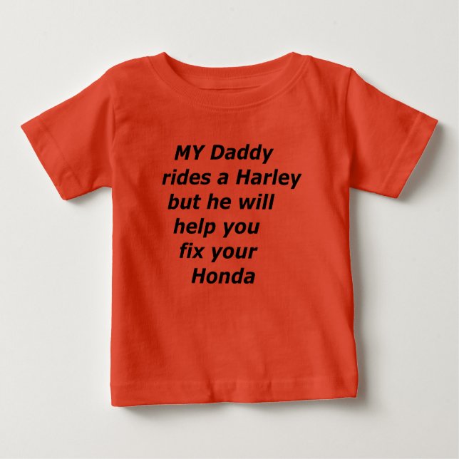 T-shirt Pour Bébé daddy (Devant)