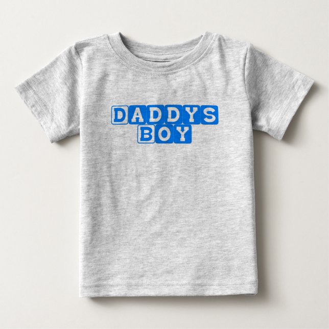 T-shirt Pour Bébé Daddy Boy (Devant)