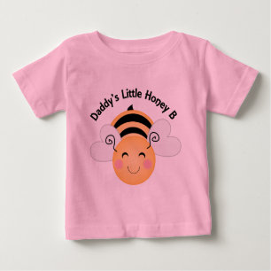 T-shirt Pour Bébé Daddys peu d'abeille de miel