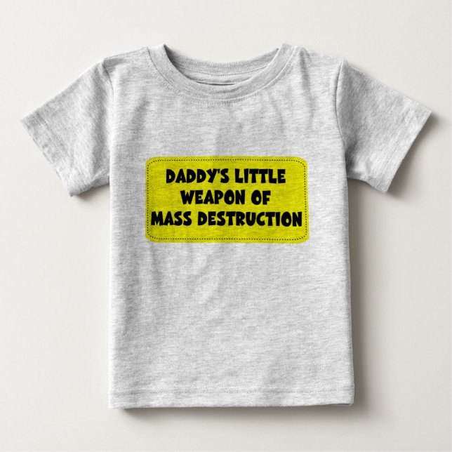 T-shirt Pour Bébé Daddys peu de WOMD (Devant)