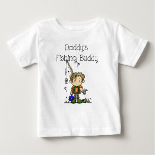T-shirt Pour Bébé DADFISHINGBUDDY.png