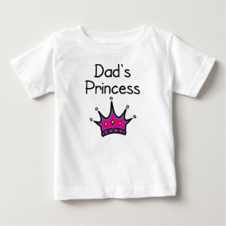 T-shirt Pour Bébé Dad's Princess