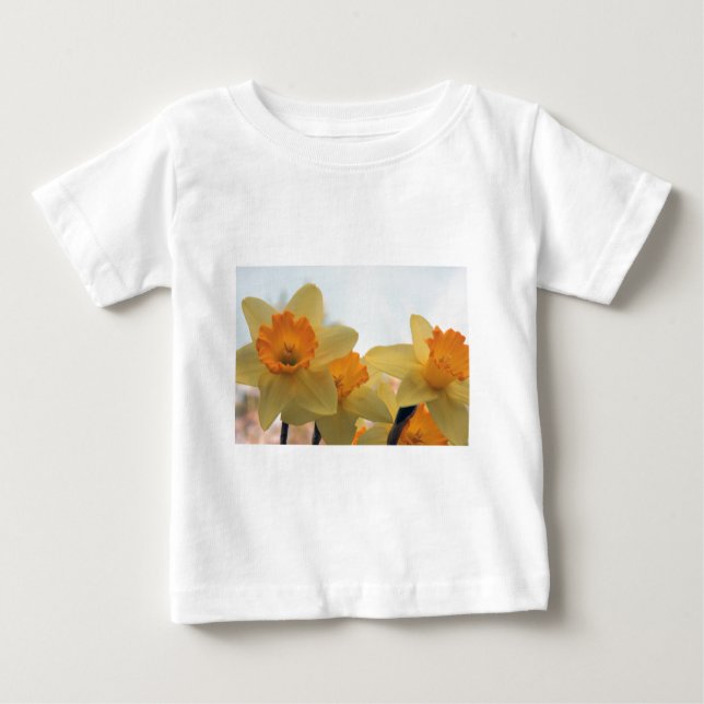 T-shirt Pour Bébé Daffodilux (Devant)