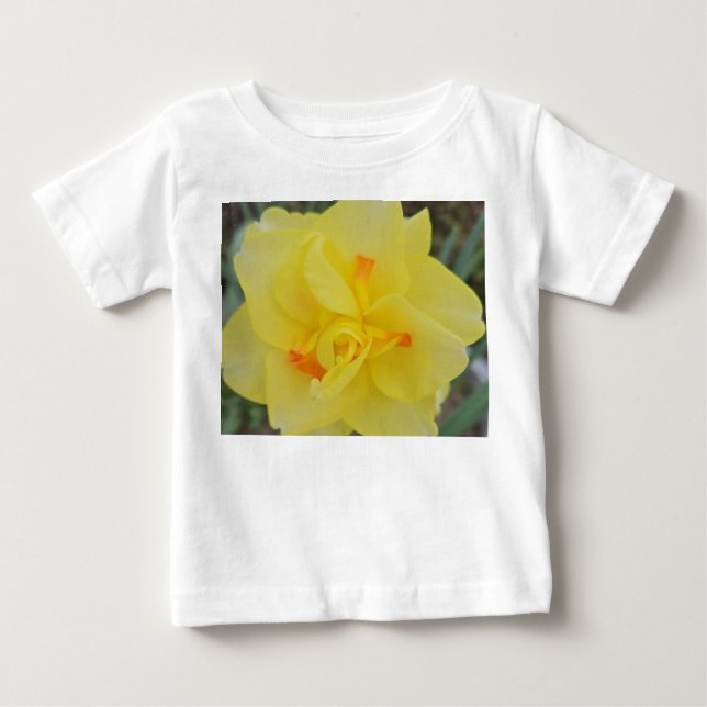 T-shirt Pour Bébé Daffodique de printemps (Devant)