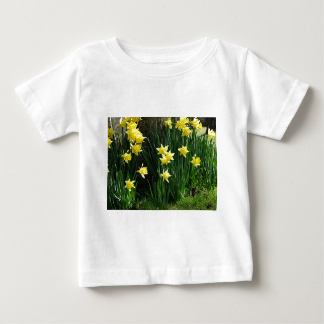 T-shirt Pour Bébé Daffodiques de printemps (Devant)