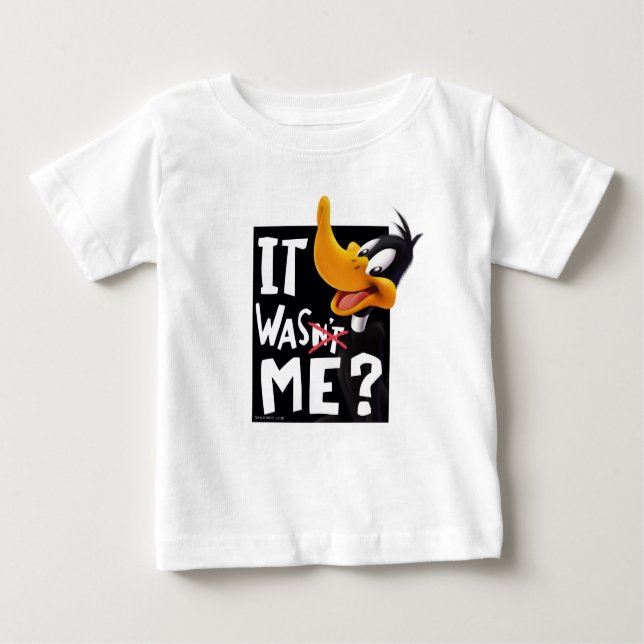 T-shirt Pour Bébé DAFFY DUCK™ - Ce n'était pas moi / était moi (Devant)