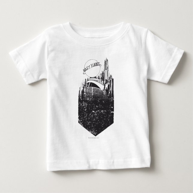 T-shirt Pour Bébé Daily Planet (Devant)