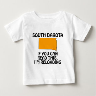 T-shirt Pour Bébé Dakota du Sud - Si vous pouvez lire ceci, je recha