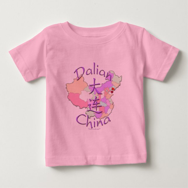 T-shirt Pour Bébé Dalian Chine (Devant)