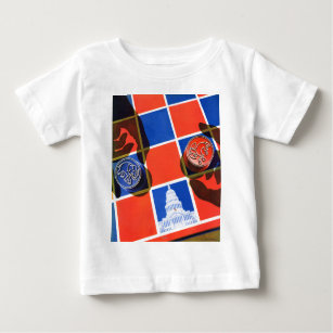 T-shirt Pour Bébé Damier d'élection