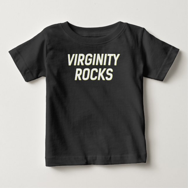 T-shirt Pour Bébé Danny Duncan Merch Virginity Rocks Virginity Rocks (Devant)