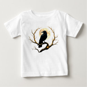T-shirt Pour Bébé Dans les ténèbres de la nuit” – Le messager silenc