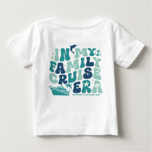 T-shirt Pour Bébé Dans Ma Famille Croisière Era Groupe Personnalisé 