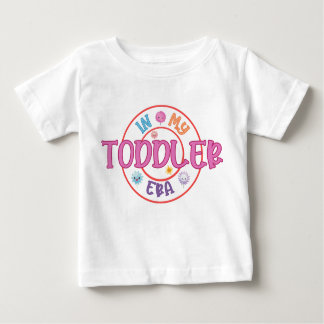 T-shirt Pour Bébé Dans Mon Era Toddler Mignonne Chemise
