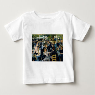 T-shirt Pour Bébé Danse au Moulin de la Galette de Renoir