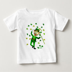 T-shirt Pour Bébé Danse chanceuse de lutin