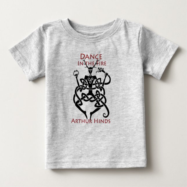 T-shirt Pour Bébé Danse dans le Feu (Devant)