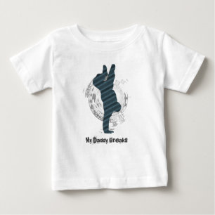 T-shirt Pour Bébé Danse de BBOY - customisée